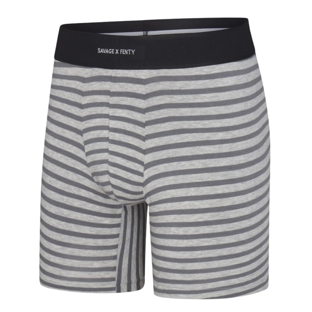 Savage X Fenty L Platinum Grey/Calm Grey Pencil Savage X Boxer Briefs